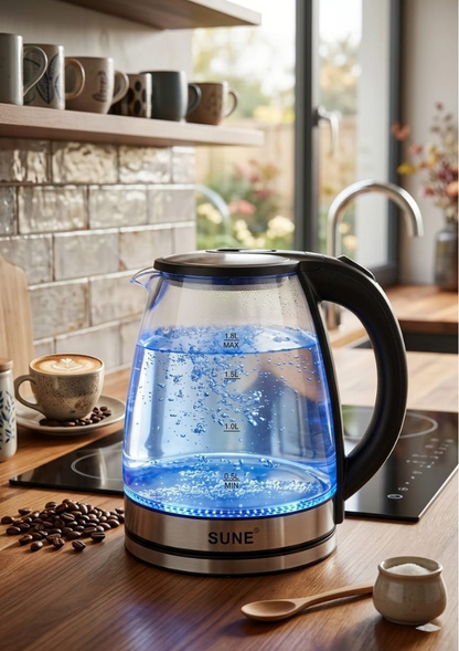 SUNE®-“Agua caliente en segundos.”