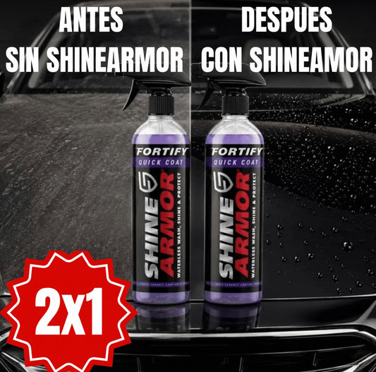 (2x1)ShineArmor®-Brillo que protege.