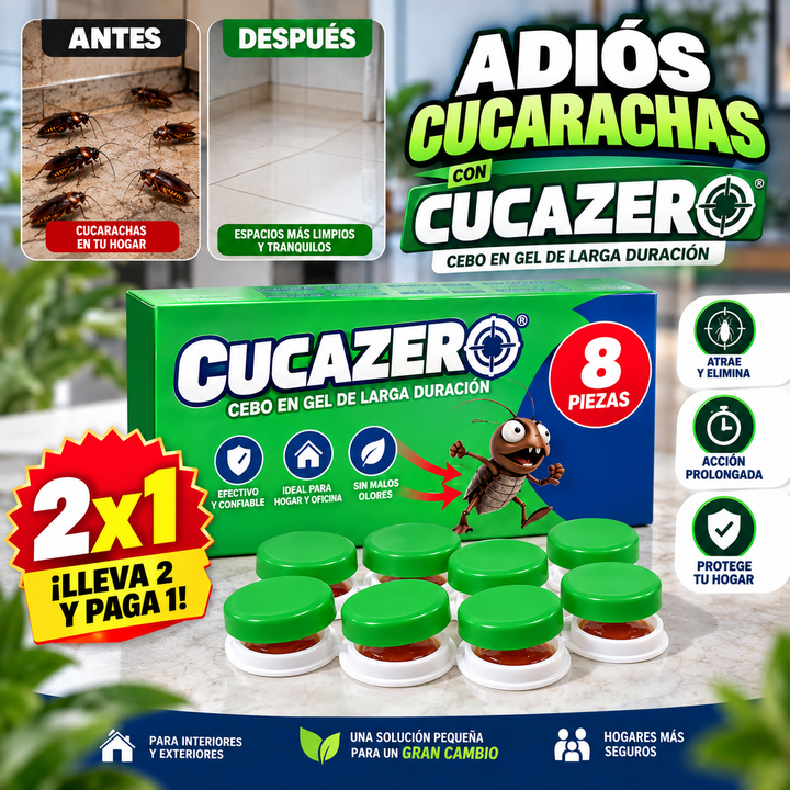 CucaZero – Cebo en gel para cucarachas