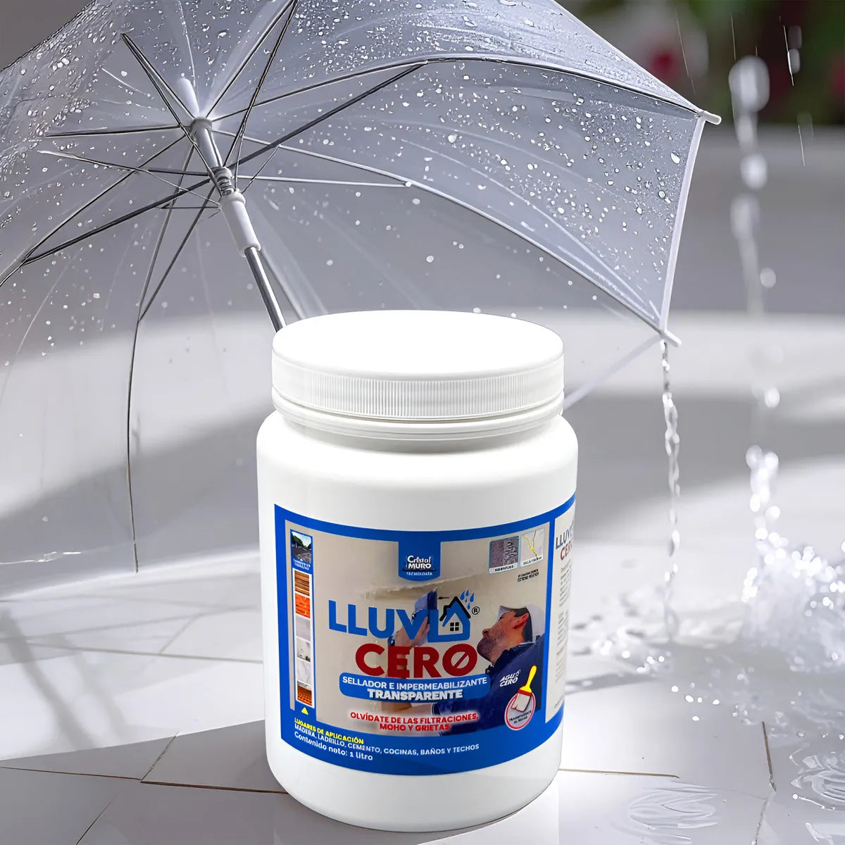 LLUVIACERO®-Dile adiós a las goteras para siempre.