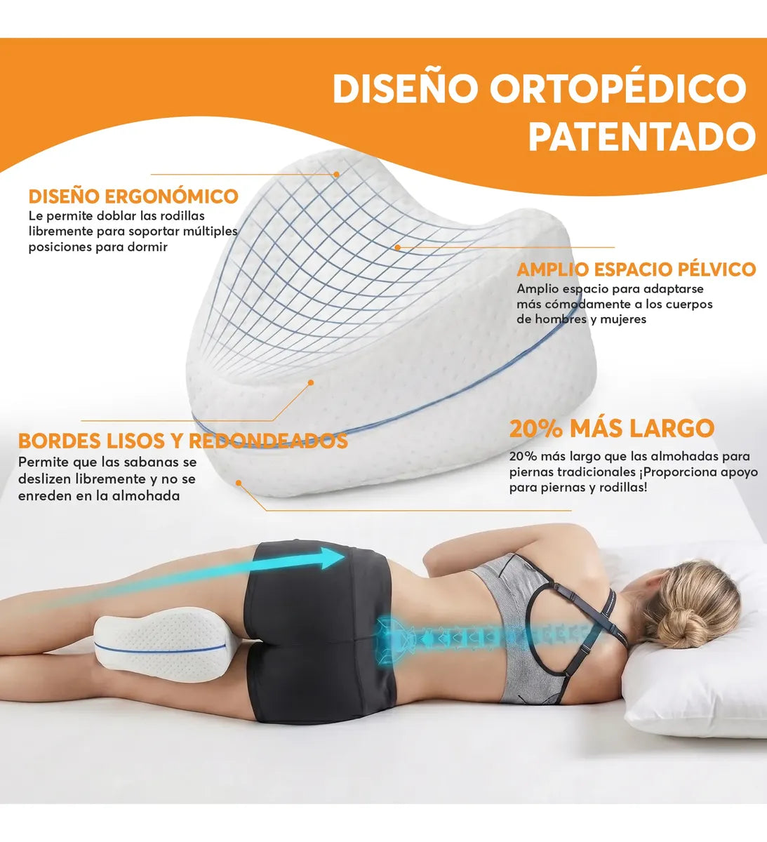 OrthoDream®-Despierta renovado, duerme con el soporte que tu cuerpo necesita.