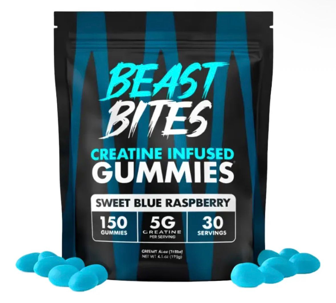 BeastBitesCreatine®-Rinde más, entrena mejor.