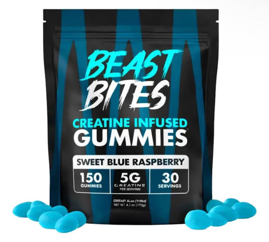 BeastBitesCreatine®-Rinde más, entrena mejor.
