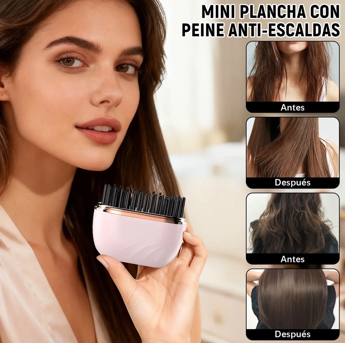 MiniLisse®-Alisado instantáneo en cualquier momento.