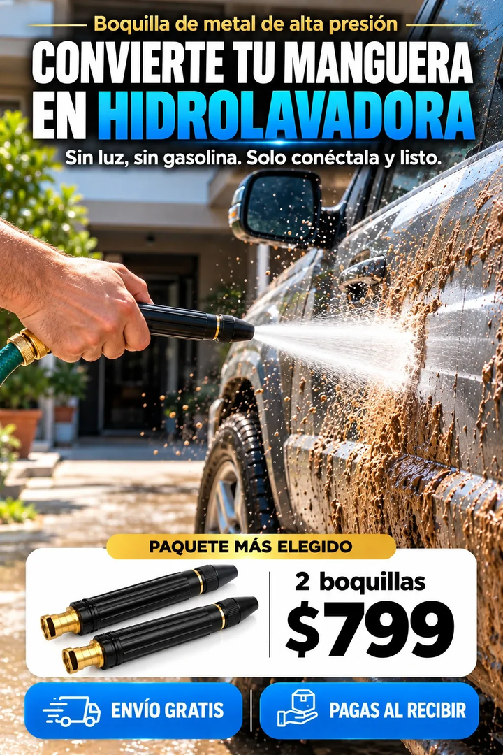 HidroJet boquilla de metal de alta presión