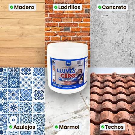 LLUVIACERO®-Dile adiós a las goteras para siempre.